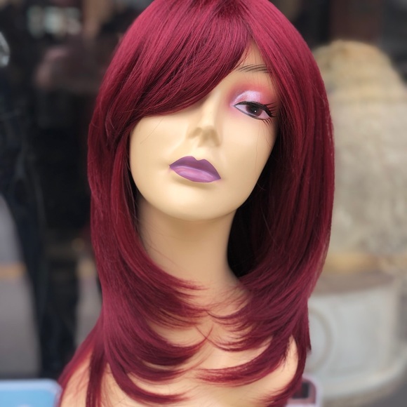 Red wine Wig vibrant layers 2020 main image 6